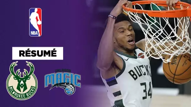 Résumé VF NBA : Les Bucks enfoncent le Magic et font un pas vers les demi-finales !