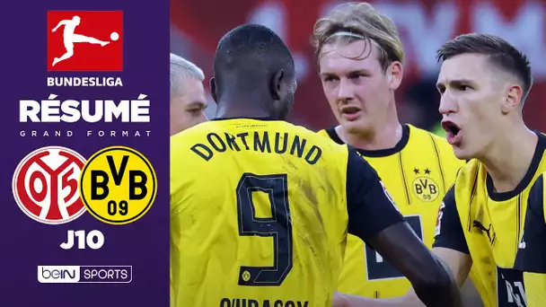 Résumé : A 10, DORTMUND coule face à MAYENCE !