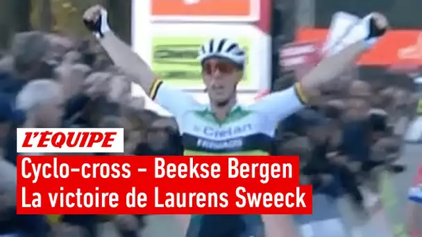 Cyclocross - Laurens Sweeck assomme ses concurrents dans le sprint final