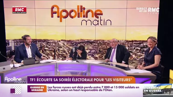 TF1 écourte sa soirée politique pour diffuser "Les Visiteurs"