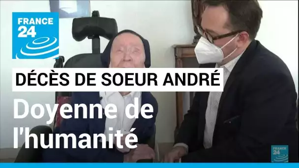 France : décès de sœur André, doyenne de l'humanité • FRANCE 24