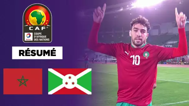 🇲🇦🇧🇮 Résumé : Pour sa première au Maroc, Munir porte les Lions de l'Atlas