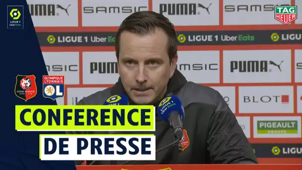 Conférence de presse STADE RENNAIS FC - OLYMPIQUE LYONNAIS (2-2)  / 2020/2021