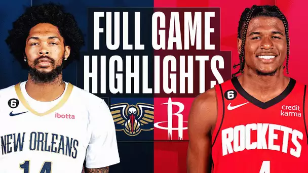 PELICANS at ROCKETS | FULL GAME HIGHLIGHTS | March 17, 2023