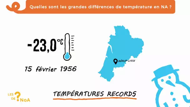 Les ? de Noa #29 : quelles sont les grandes différences de températures en NA ?