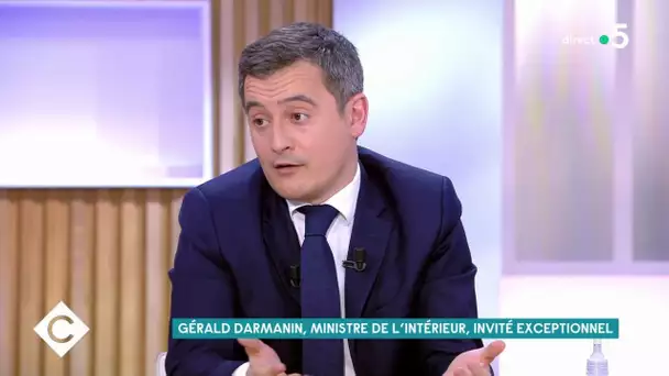 Gérald Darmanin, émission spéciale - C à Vous - 17/02/2021