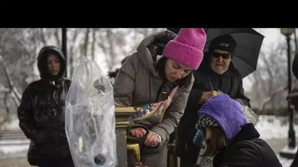 Ukraine : inquiétude pour la population, en manque d'eau et d'électricité