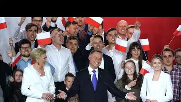 Présidentielle en Pologne : le conservateur Duda réélu, selon les résultats officiels