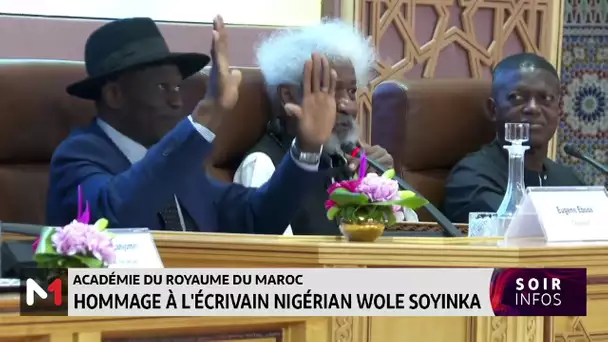 Académie du Royaume du Maroc: hommage à l´écrivain nigérien Wole Soyinka