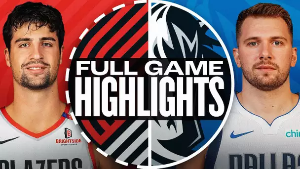 TRAIL BLAZERS at MAVERICKS | FULL GAME HIGHLIGHTS | December 23, 2024