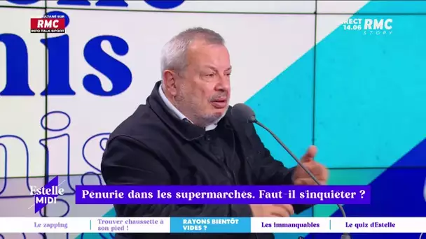 Pénurie dans les supermarchés.  Faut-il s'en inquiéter ? L'avis de Périco Légasse