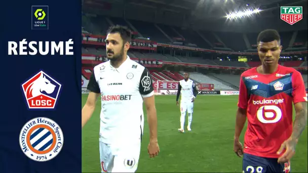 LOSC LILLE - MONTPELLIER HÉRAULT SC (1 - 1) - Résumé - (LOSC - MHSC) / 2020-2021