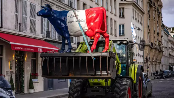 Les agriculteurs veulent maintenir la pression sur le gouvernement et aller à la rencontre des Pa…