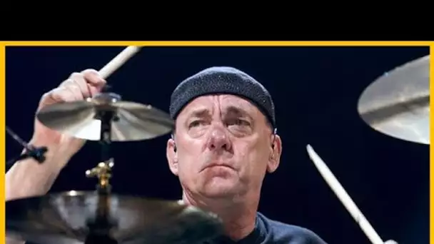 Neil Peart, batteur du groupe de rock Rush, est mørt