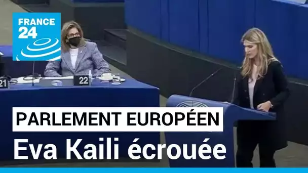 Parlement européen : la vice-présidente grecque Eva Kaili écrouée pour "corruption"