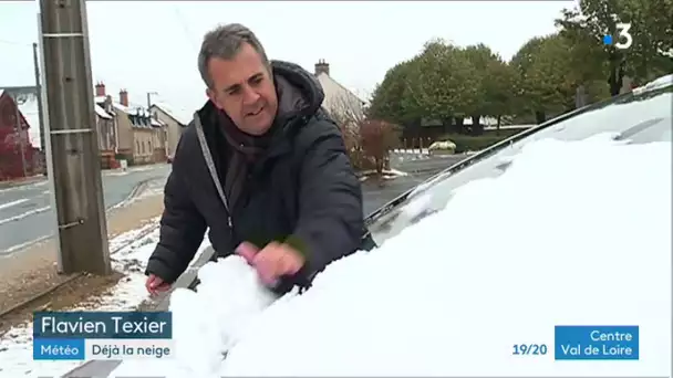 Centre-Val de Loire : les premiers flocons de la saison