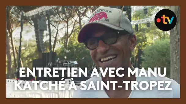 Entretien avec le célèbre batteur Manu Katché à Saint-Tropez