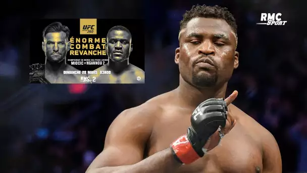 UFC 260 : Entretien RMC Sport avec Francis Ngannou avant sa revanche contre Stipe Miocic