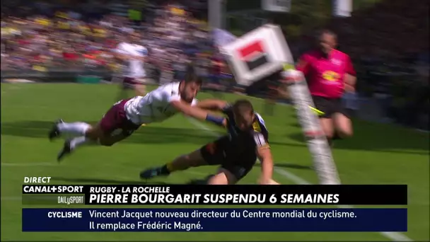 Pierre Bourgarit suspendu 6 semaines