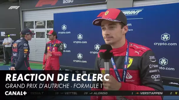 Réaction de Charles Leclerc - Grand Prix d'Autriche - F1