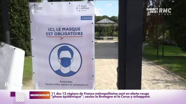 Plusieurs départements imposent à nouveau le port du masque