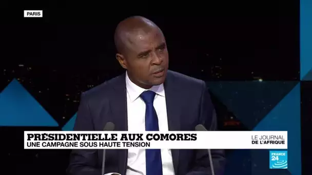 Présidentielle aux Comores : le candidat Mahamoud Ahamada est l&#039;invité du JTA de FRANCE 24