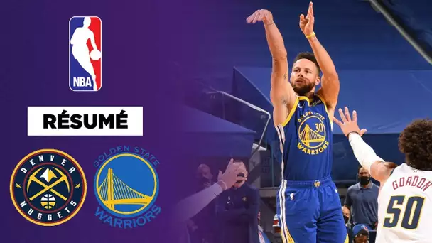 🏀 Résumé NBA VF : Un Curry record, des Nuggets impuissants