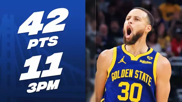 Steph Curry Scores 11 THREES 🔥 | February 8, 2024