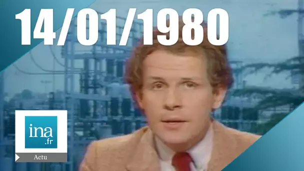 20h Antenne 2 du 14 janvier 1980 - Vague de froid sur la France | Archive INA
