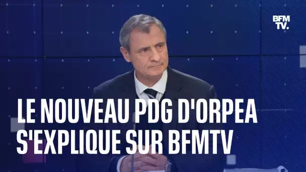 Le nouveau PDG d'Orpea s'explique sur BFMTV