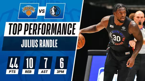 Randle STUFFS THE STATSHEET in NYK Road Victory!!