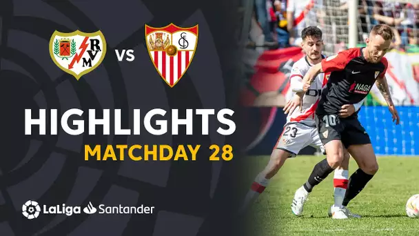 Resumen de Rayo Vallecano vs Sevilla FC (1-1)