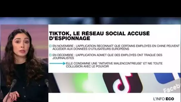 Soupçons d'espionnage : la pression monte autour de TikTok • FRANCE 24