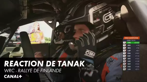 Réaction d'Ott Tanak - Rallye de Finlande