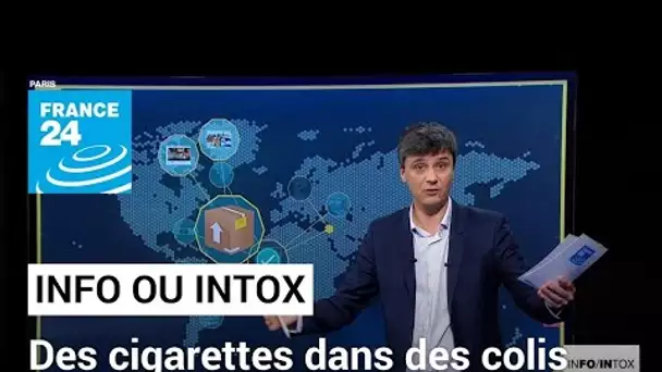 Des cigarettes dans l'aide humanitaire pour Gaza? Attention infox! • FRANCE 24