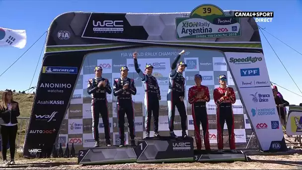 Rallye d'Argentine 2019 - Le podium !