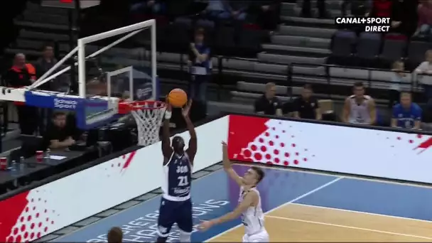 Le très bon alley-oop pour la JDA Dijon