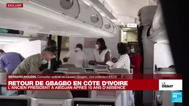 Premières images de l'arrivée de Gbagbo en Côte d'Ivoire