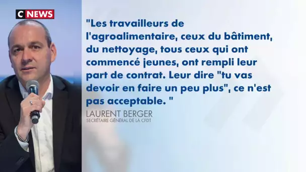 Réforme des retraites : Laurent Berger propose un âge pivot différencié