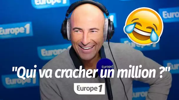 Patrick Balkany joue au nouveau jeu de Jean-Pierre Foucault "Qui va cracher un million ?" : "Je v…