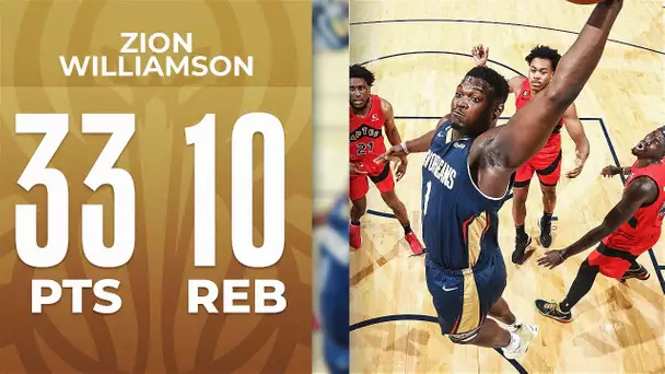 Zion Williamson Put On A Show In NOLA With 33-PT DOUBLE-DOUBLE | November 30, 2022