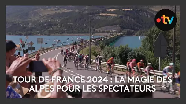 Tour de France 2024 : la magie des Alpes pour les spectateurs