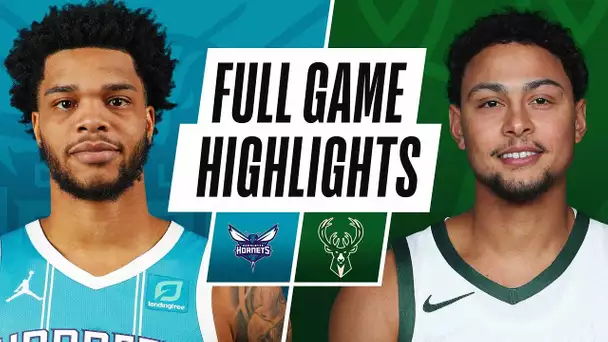 HORNETS at BUCKS | FULL GAME HIGHLIGHTS | April 9, 2021