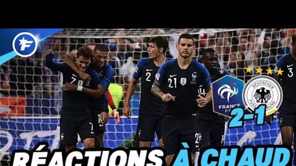 Les Bleus expliquent comment ils ont retourné l'Allemagne