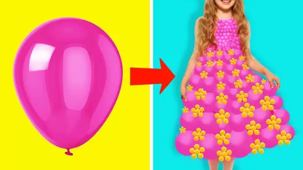 12 ASTUCES INATTENDUES AVEC DES JOUETS ET DES BALLONS