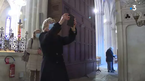 Le retour de la crèche de Châteauneuf-sur-Cher