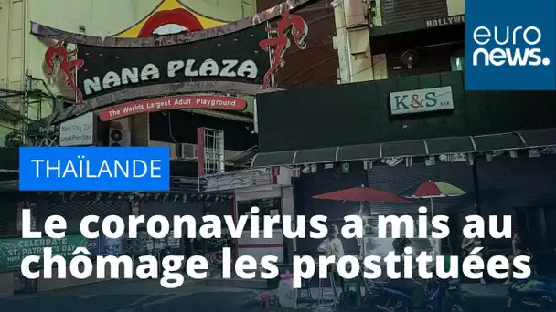 En Thaïlande, le virus fragilise les prostituées désormais à la rue