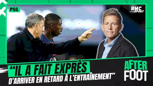 PSG : Sanctionner Dembélé à Arsenal "pas le bon moment malgré qu'il ait fauté", selon Riolo