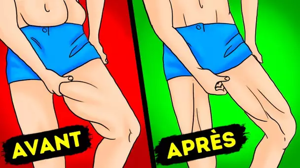 Obtiens des jambes fortes et musclées en 15 minutes seulement ! (À FAIRE N'IMPORTE OÙ)