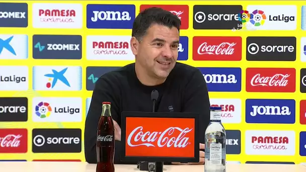 Rueda de prensa Villarreal CF vs Girona FC